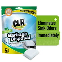 CLR Fresh and Clean Garbage Disposal Cleaner Foaming Pods, 5 Ct, Fresh Scent
