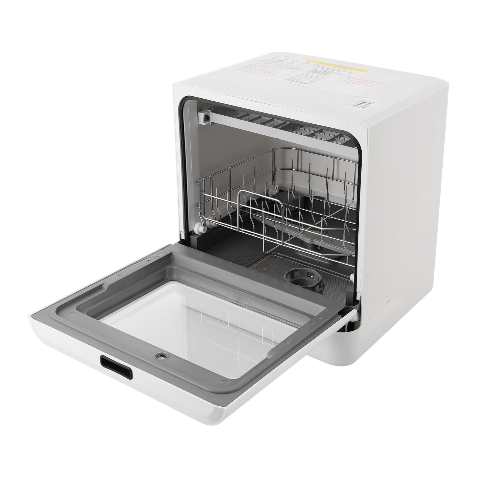 110V 800W Portable Mini Dishwasher, Countertop Dishwasher, Household Mini Dishwasher 6.8L