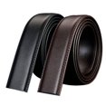 thumbnail image 4 of Cinturón de hombre con hebilla automática de PVC de piel sintética de 3,5 cm sin cabeza y alargado, 4 of 5