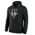 thumbnail image 4 of Men's Fanatics Black Las Vegas Raiders Right Tackle Legacy Pullover Hoodie, 4 of 5