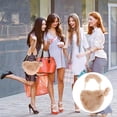 thumbnail image 4 of 1 pieza de felpa en forma de corazón bolso femenino encantador bolso peludo para invierno otoño, 4 of 5