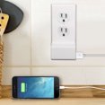 thumbnail image 3 of Plaque Murale de Charge Double USB Double Prise de Courant Bande de Remplacement Trou Rond, 3 of 10