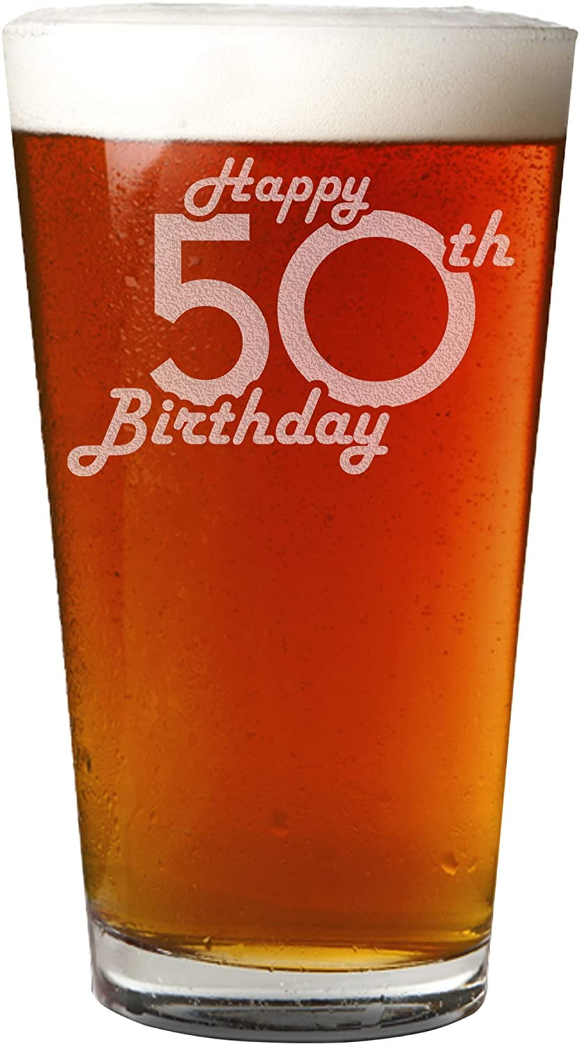 Personalised Engraved Pint Beer Glass Tankard 18th 21st 30th 50th Birthday Gift 