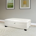 thumbnail image 2 of Pouf de rangement Antonio CorLiving, 2 of 4