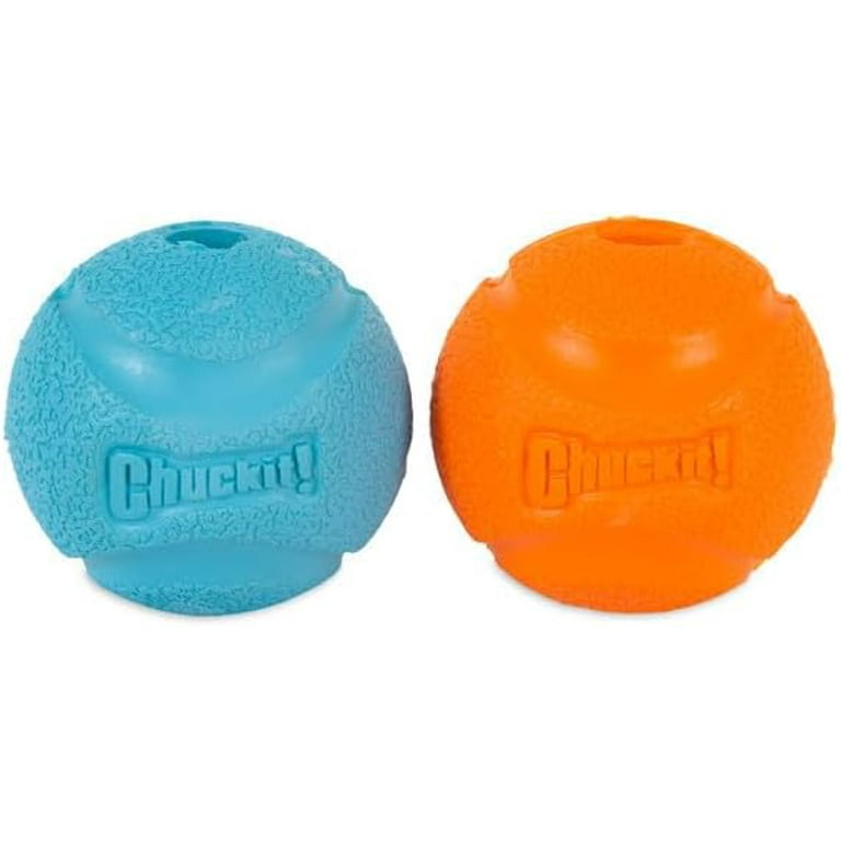 Chuckit Rubber Fetch Ball Small Dog Toy Launcher Compatible 2 Count Walmart