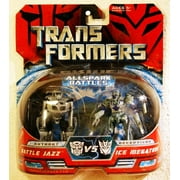 Transformers Movie AllSpark Battlers Figure 2-Pack, Battle Jazz Vs. Ice Megatron