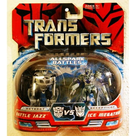 Transformers Movie AllSpark Battlers Figure 2-Pack, Battle Jazz Vs. Ice Megatron