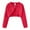 Red, variant on CPNG Toddler Girls Cardigan Shrug Sweater Bolero Shrug Baby Kids Hollow Out Long Sleeve Cropped Dress Up Button Cover Up Cropped Tops Closure Jacket Tops