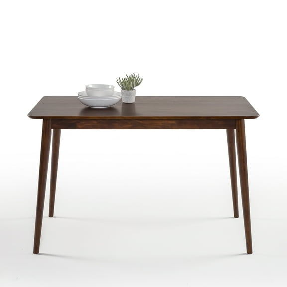 Zinus Jen 47" Indoor Wood Dining Table, Espresso