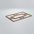 thumbnail image 4 of Ekena Millwork 7 1/2"W x 11 3/8"H x 1/4"T Small Hastings Decorative Fretwork Wood Wall Panels, Hickory, 4 of 18