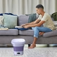 thumbnail image 4 of NGTEVOOS Clearance Special Offers 9L Portable Underwear Separate Washing Home Folding Washing Machine Special Offers, 4 of 8