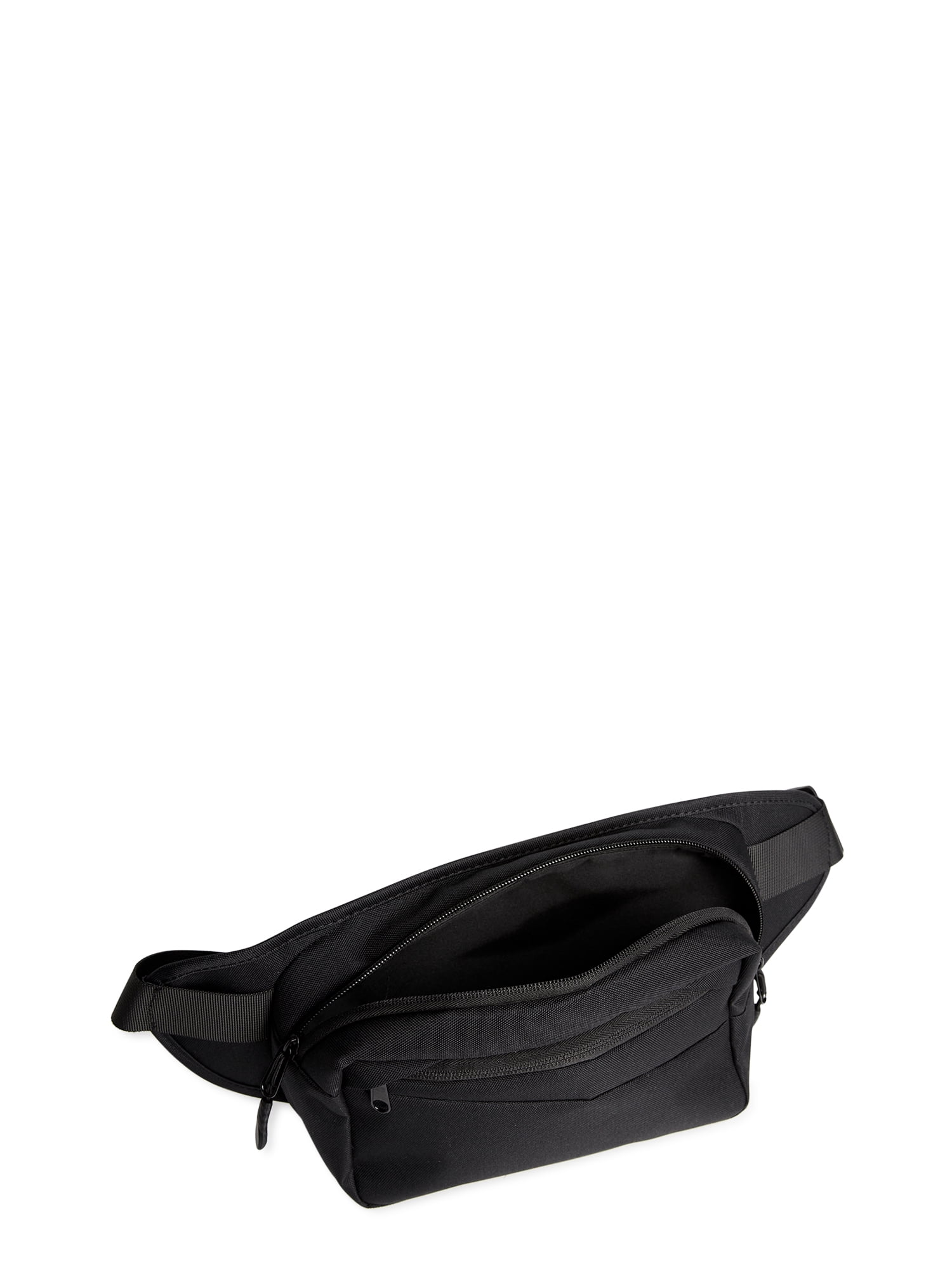 No Boundaries Women's Hands Free Rectangular Fanny Pack Black