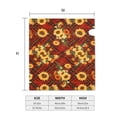 thumbnail image 4 of Yiaed Red Plaid Sunflower Print Mailbox Covers, Magnetic Mailbox Cover, Mail Box Covers for Garden Outdoor Decor Box Covers-25.5x21 in, 4 of 8