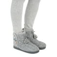 thumbnail image 2 of Muk Luks Women's Knit Back Bootie Slipper, 2 of 6