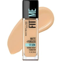 Maybelline Fit Me Matte   Poreless Oil Free Liquid Foundation - 1 fl oz - 220 Natural Beige - 1 fl oz