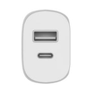 Belkin BOOSTCHARGE 30W USB C and USB A Wall Charger + USB C to USB C Cable, 5ft
