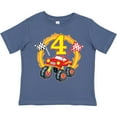 thumbnail image 3 of Inktastic Monster Truck 4th Birthday Boys or Girls Toddler T-Shirt, 3 of 5