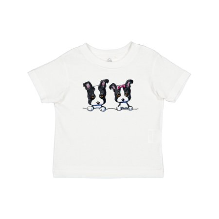 

Inktastic Boston Terriers (Dark Apparel) Gift Baby Boy or Baby Girl T-Shirt