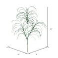 thumbnail image 2 of Vickerman 34" Emerald Glitter Grass Artificial Christmas Spray. Includes 6 sprays per pack., 2 of 3