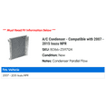 thumbnail image 2 of A/C Condenser - Compatible with 2007 - 2015 Isuzu NPR 2008 2009 2010 2011 2012 2013 2014, 2 of 2