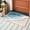 Blue, variant on Blue Teal Beach Coastal Bathroom Mats 2x3 FT,Non Slip Small Kitchen Mat,Summer Nautical Seaside Ocean Washable Soft Backed Front Door Throw Rugs Non-Shedding Indoor Outdoor Doormat for Entryway Sink