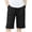 Black, variant on Bovxnpu Girls Summer Capris Wide Leg Pants Casual Girls Summer Capris Casual with Pockets Elastic Waist Pants