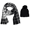 Black, variant on Madden NYC Women's Beanie Hat and Scarf Gift Set, 2-Piece, Blush