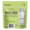 thumbnail image 4 of Flackers Organic Spicy Chili Lime Multi-Seed Crackers, 4 Ounce 1-Pack, Gluten Free, Non GMO, Vegan, Keto Snack, 5g Protein, 6g Fiber, 3g Net Carbs, 4 of 4