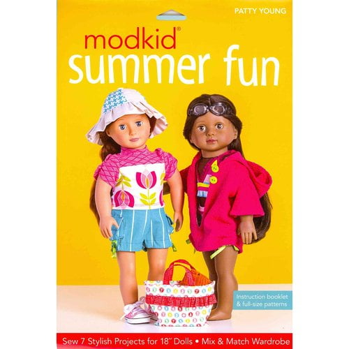 Modkid Summer Fun: Sew 7 Stylish Projects for 18" Dolls - Mix & Match Wardrobe