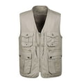 thumbnail image 2 of Awdenio Men's Outdoor Vest Leisure Jacket Lightweight Vest With Zip Many Pockets, 2 of 8
