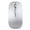 Silver, variant on M103 Rechargeable Wireless 2.4G Wireless Ultra-thin Mute 3 Adjustable DPI Built-in 500mAh Battery Black