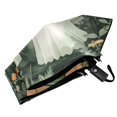 thumbnail image 6 of FORMRS Travel Umbrella Folding Auto Open Close Windproof Rain UV Protection, Cute Ghosts Playing, 6 of 8