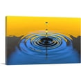 thumbnail image 1 of ARTCANVAS Water Drop Colorful Home decor Canvas Art Print - Size: 18" x 12" (0.75" Deep), 1 of 9
