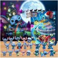 thumbnail image 4 of Calendario de Adviento de Navidad con cuenta regresiva de Star and Stitch, caja sorpresa con calendario de regalo de 24 piezas, 4 of 5