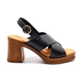 thumbnail image 6 of Eric Michael Women's Savannah Heeled Slingback Sandals, Black,6 M US, 6 of 7