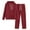 *Wine, variant on ClodeEU Women's Two Piece of Set ,Long Sleeve Hoodie Sweatshirts,Elastic Waist Sweatpants Sets Wine,Womens Plus XL