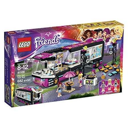 lego friends pop star tour bus (41106)