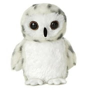 Aurora Mini Flopsie 6" Snowy Owl,White