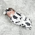 thumbnail image 2 of Fesfesfes Baby Swaddle Wrap Newborn Blanket Organic Cotton Swaddle swaddling Headbands Set,,Second Piece Free Shipping, 2 of 2