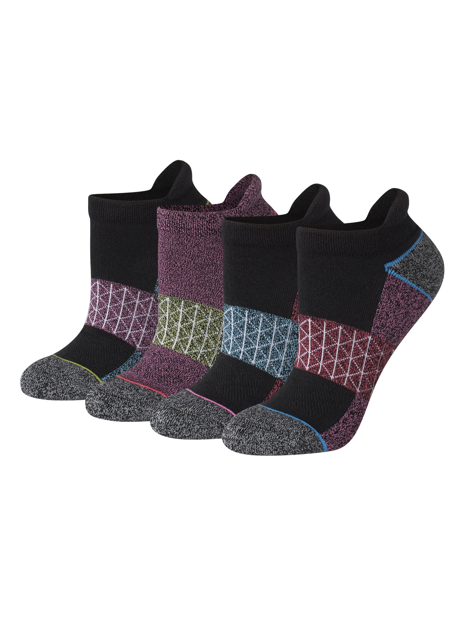 Hanes Women's Heel Shield Socks, Absolute Comfort, 4-Pack, Size 5-9