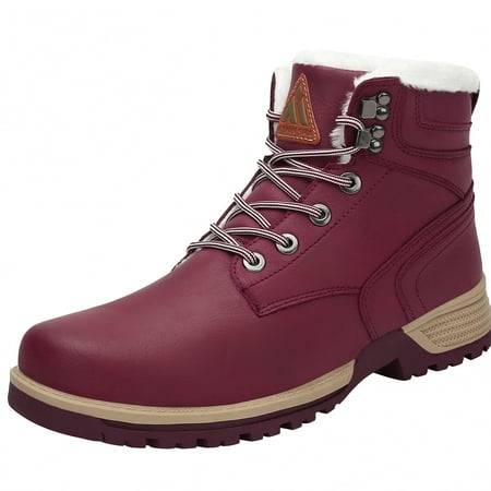 

Mishansha Women Men Winter Ankle Boots Waterproof Non-Slip Snow Boots