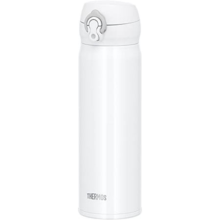 

Thermos Water Bottle Vacuum Insulated Mobile Mug 500ml White Gray JNL-505 WHGY