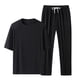 thumbnail image 4 of Conjuntos Cortos para Hombres sin Mangas Seco Rápido Y Pantalones Cortos Divididos Dos Piezas, Deportes de Ocio Dos Piezas Pantalones Conjunto, 4 of 4
