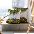 thumbnail image 6 of LALILO Throw Pillow Covers Peacock Peacock Animal Beautiful Bird Cushion Cover 18" x 18", 1074 Pack, 6 of 6