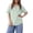 A1_Light Green, variant on WTXUE Women's Shirt Oversized Cotton Linen Shirt Stripe Tunic Blouses Button Shirts Plus Size Shirts Lightweight Shirts Dressy Casual Loose Basic Blouses Fashion Pullover Tops Blue L