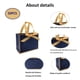thumbnail image 4 of Bolsas de Regalo TKSBAG Paquete de 50 Azul y Dorado 16x8x13 cm con Cinta, 4 of 6