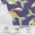 thumbnail image 3 of Coolnut Hand Towels Anemone Fish Patterned 2 PCS, Cotton Bath Towel for Drying Face Hands Body Decorative Water Absorbent Lightweight Towels for Bathroom Ktichen Travel Gym, 16"x28", 3 of 6