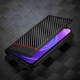 thumbnail image 6 of Dteck Case for iPhone 13 Mini Wallet Case, Magnetic PU Leather Stand Flip Cover with Carbon Fiber Texture Shockproof Card Slot TPU Interior Folio Case for iPhone 13 Mini 2021, #2 Black, 6 of 6