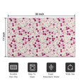 thumbnail image 5 of Pioneer Flower Floral Print Pattern Door Rugs,Washable Non Slip Door Mats Indoor,Decorative Door Mats,Entry Mat Indoor for Entrance,Bedroom,Kitchen,Bathroom,17"x30", 5 of 6