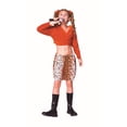 thumbnail image 1 of ESTRELLA DE ROCK - OR. FALDA-LME DE CHD RG Costumes 19196-S, 1 of 1